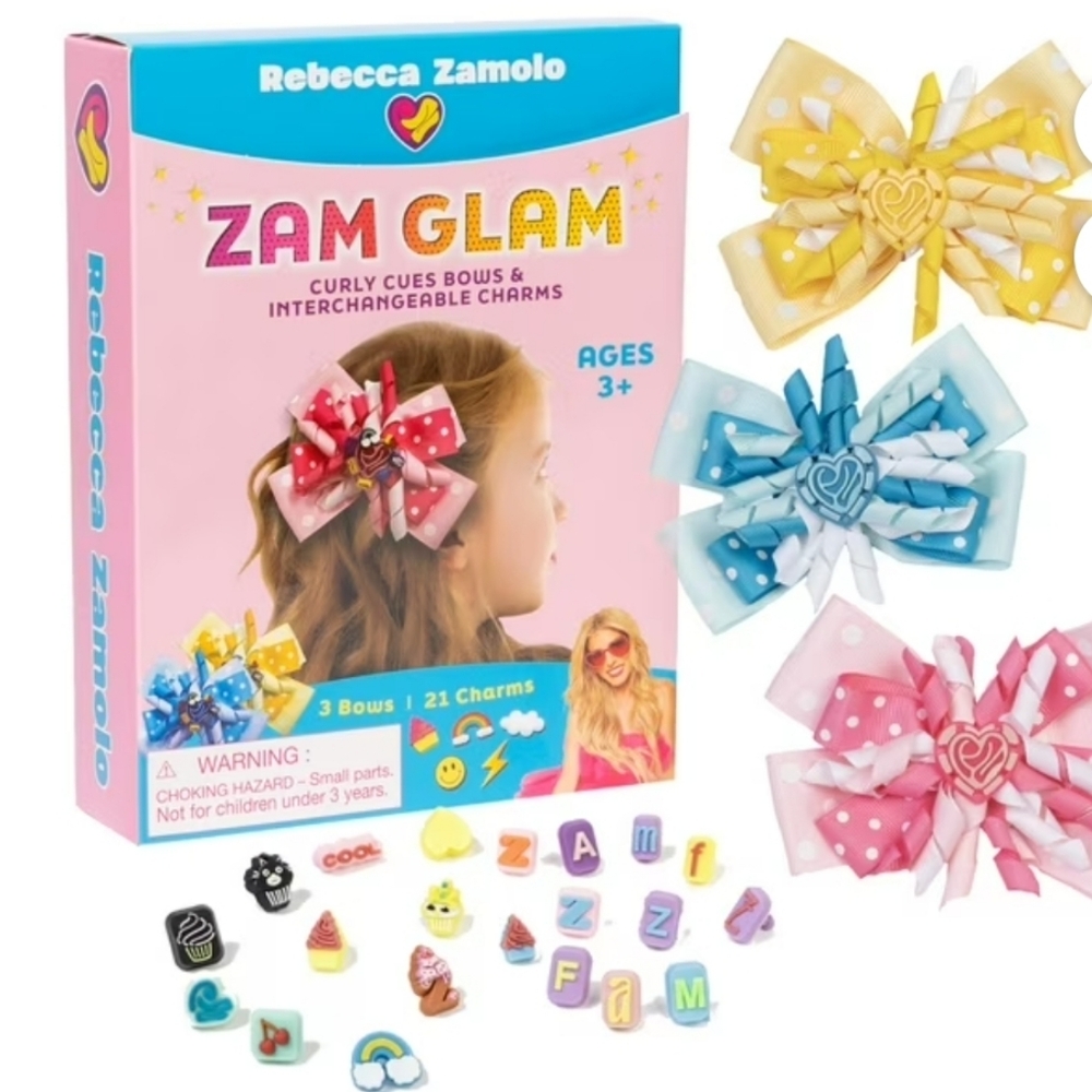 Rebecca Zamolo Zam Glam Hair Bow & Charms Kit